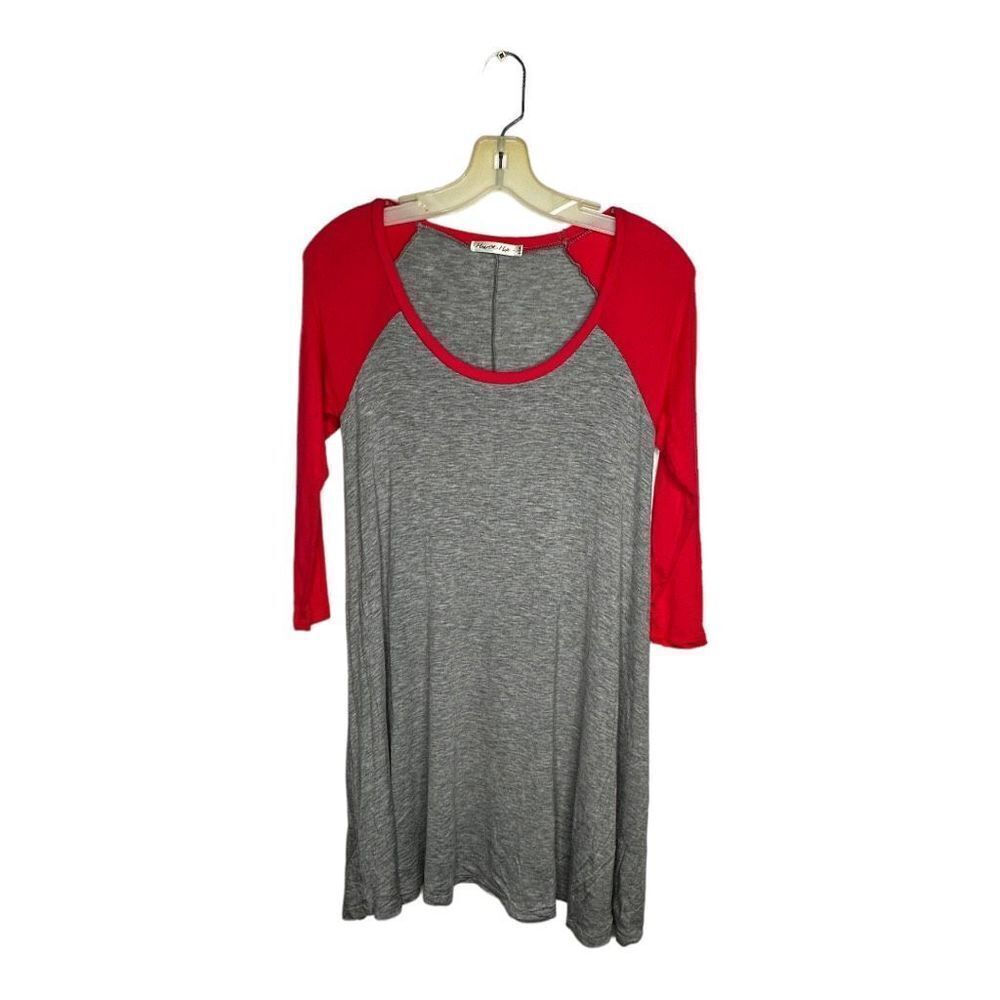 Heart Hips Baseball Shirt Dress
